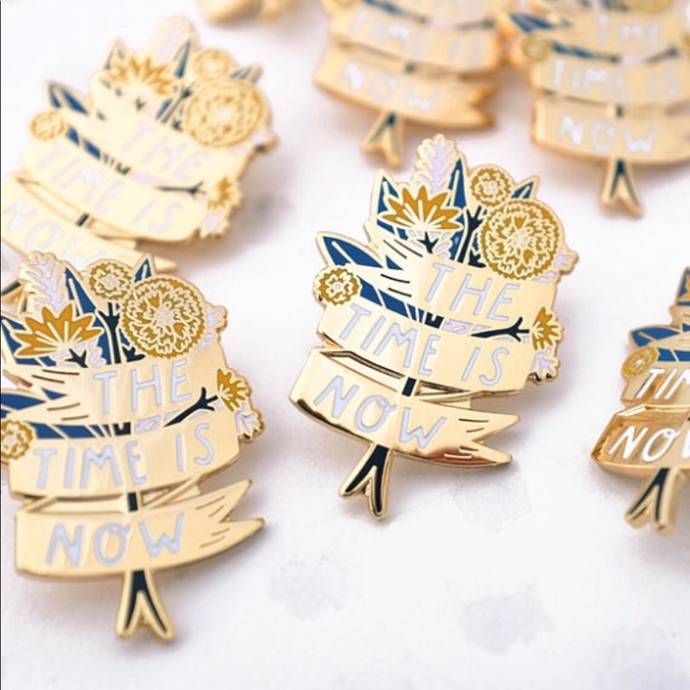 Floral Lapel Pin